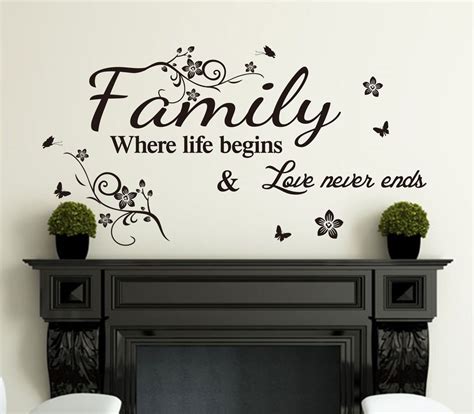 wall sayings about family|More.